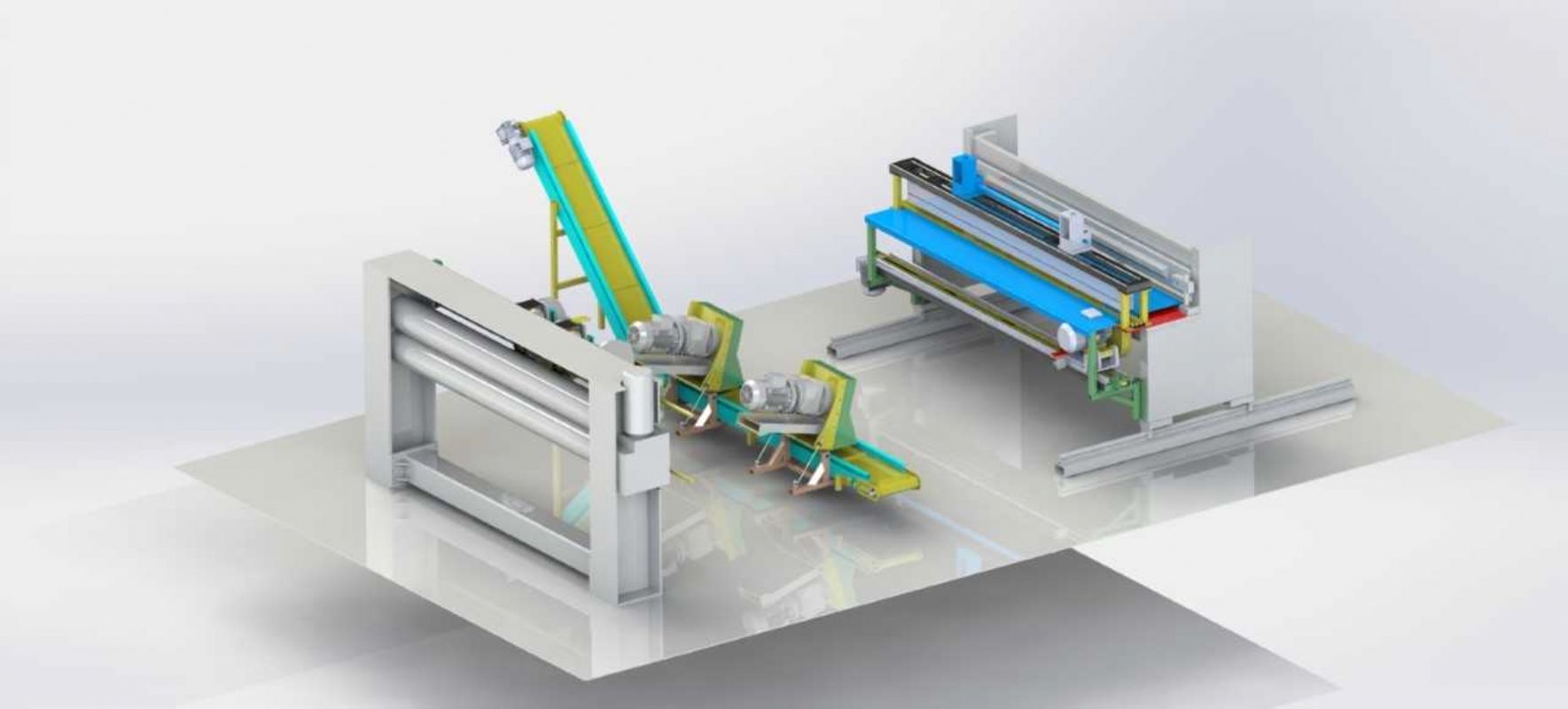 LEVHA HATTI UÇAN TESTERE MAKİNESİ