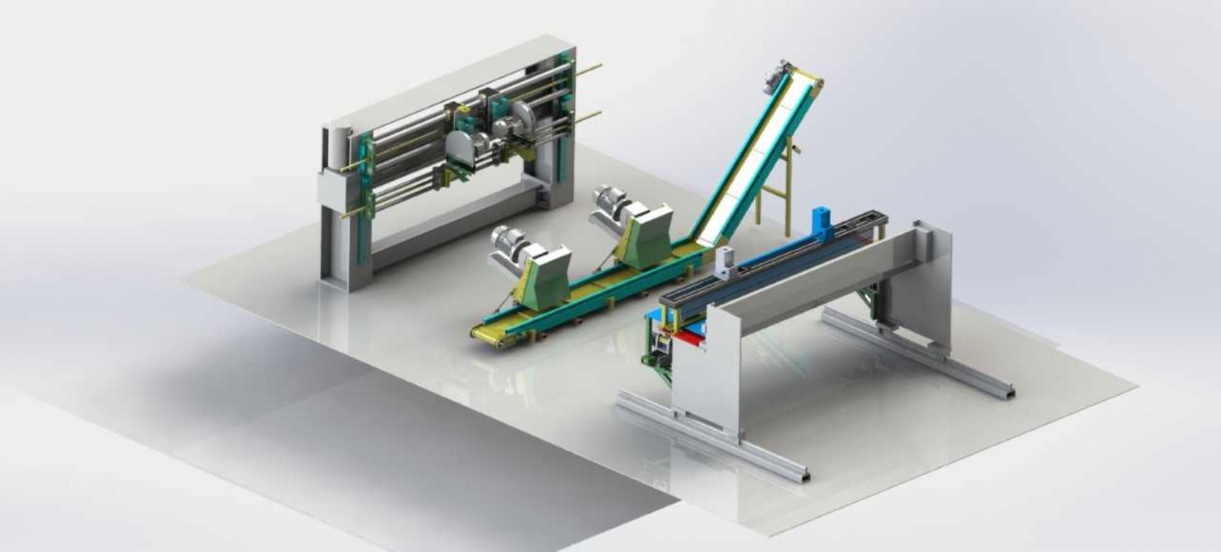 LEVHA HATTI UÇAN TESTERE MAKİNESİ