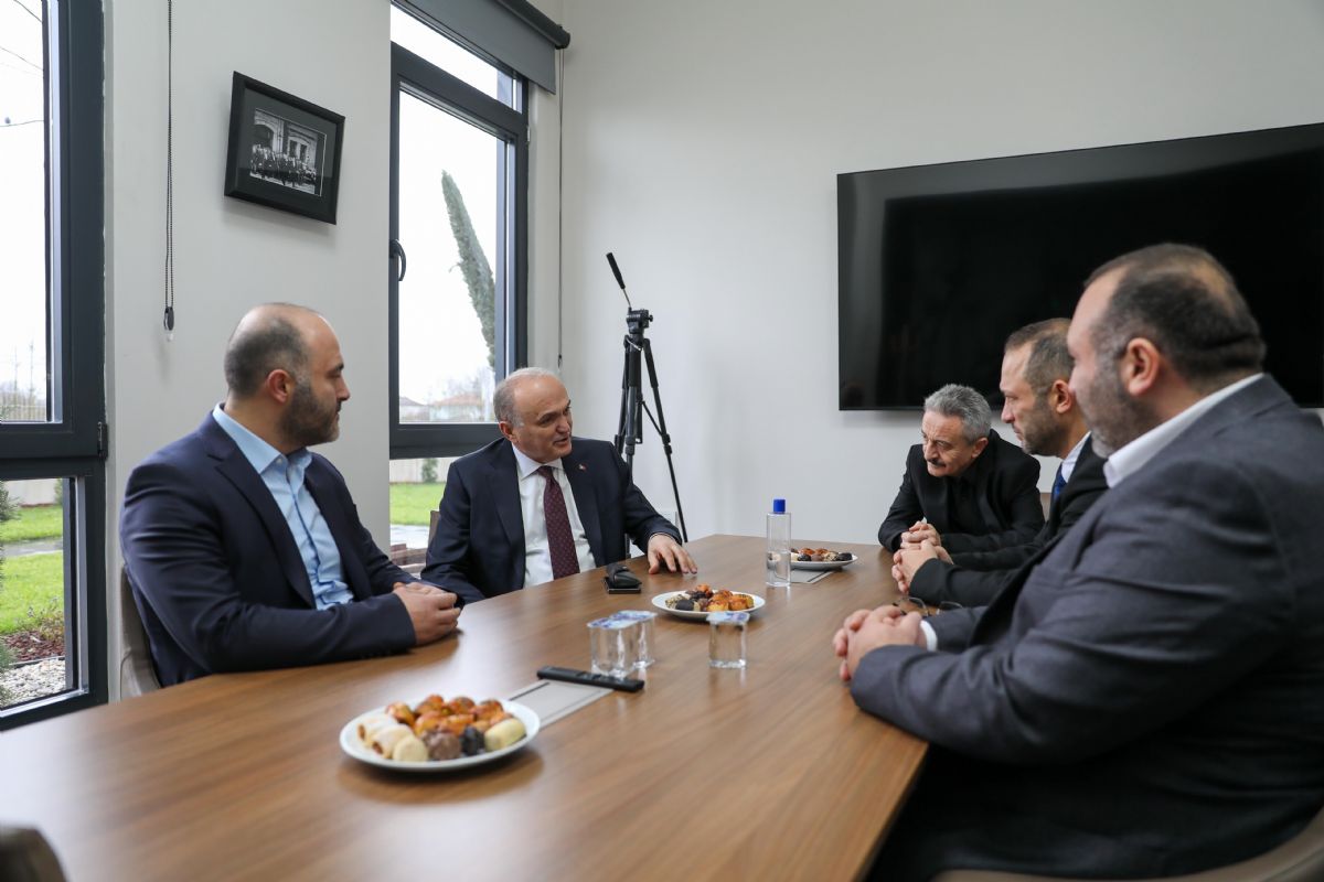 Dr. Faruk Özlü visited our factory.