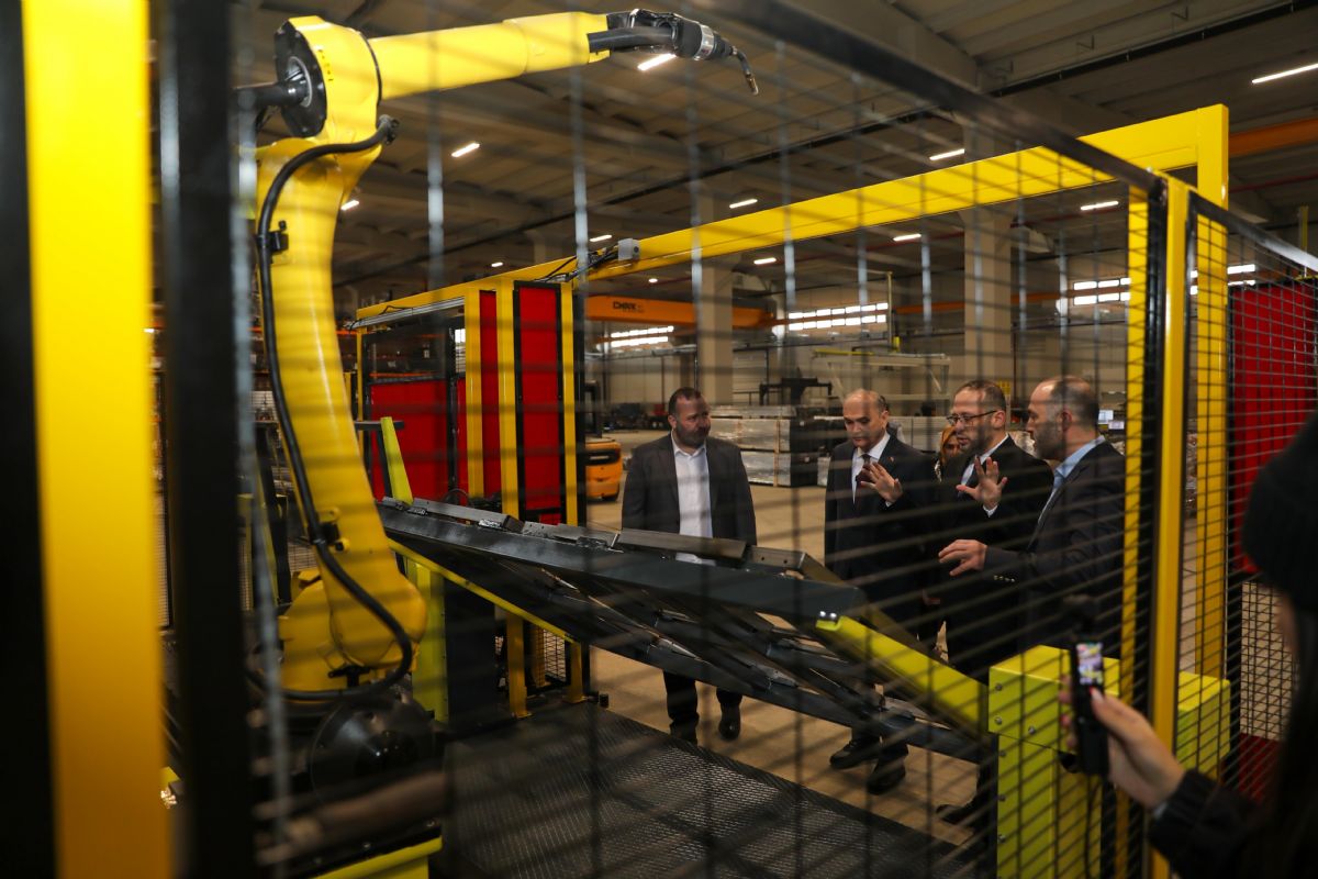 Dr. Faruk Özlü visited our factory.
