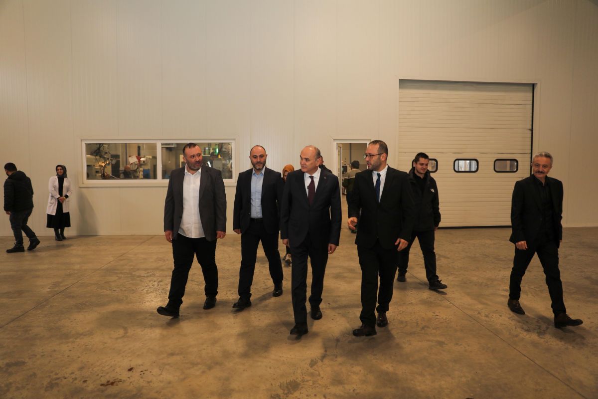 Dr. Faruk Özlü visited our factory.