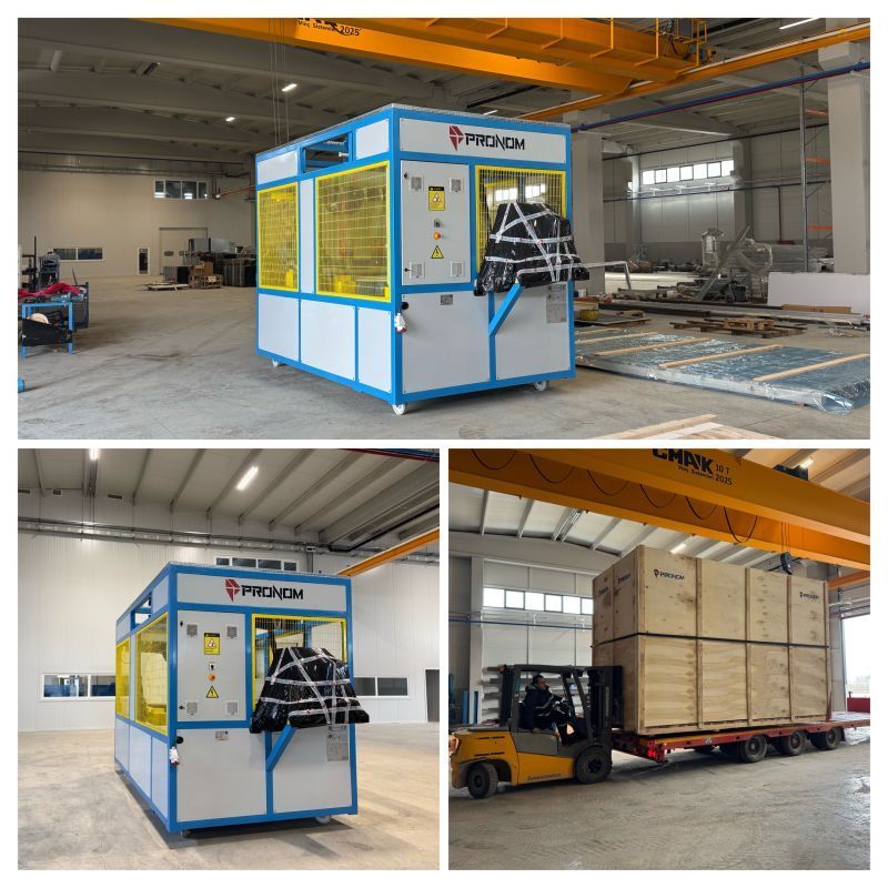 Our First Machine Delivery from Our New Factory