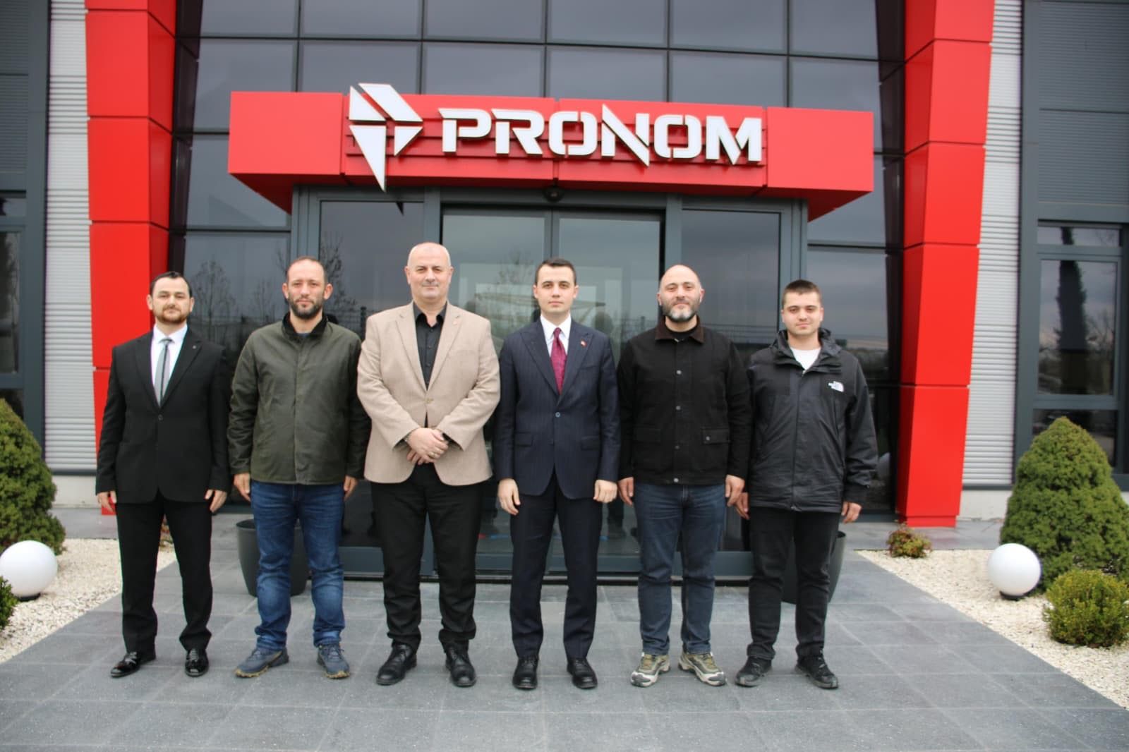 Çilimli Kaymakamlığı ve Çilimli Belediyesi Fabrika Ziyareti